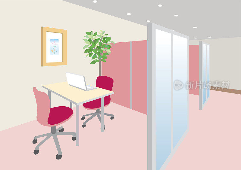 室内/会议室插图